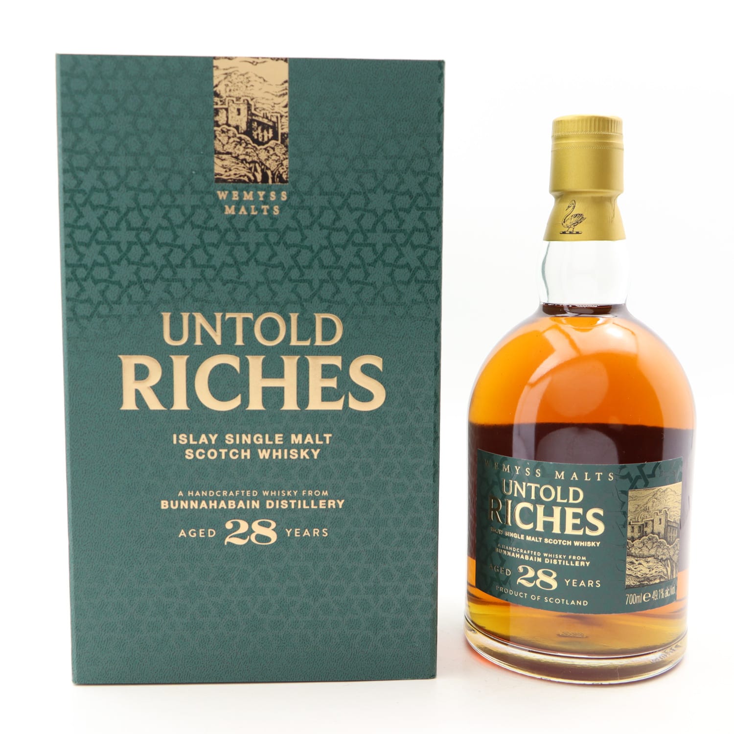 Bunnahabhain 28 Year Old Untold Riches Wemyss Malts Whisky