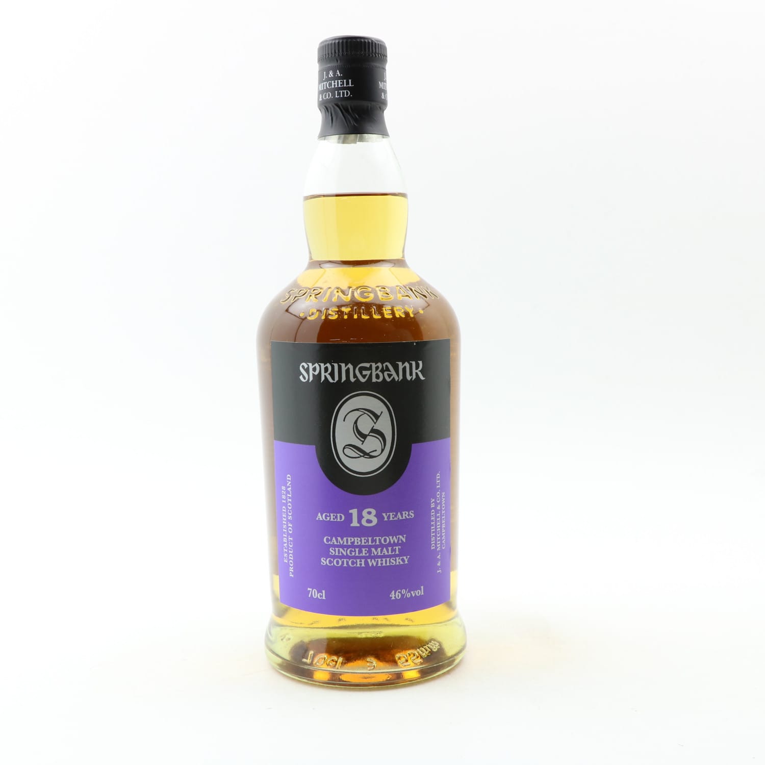 Springbank 18 Year Old Whisky
