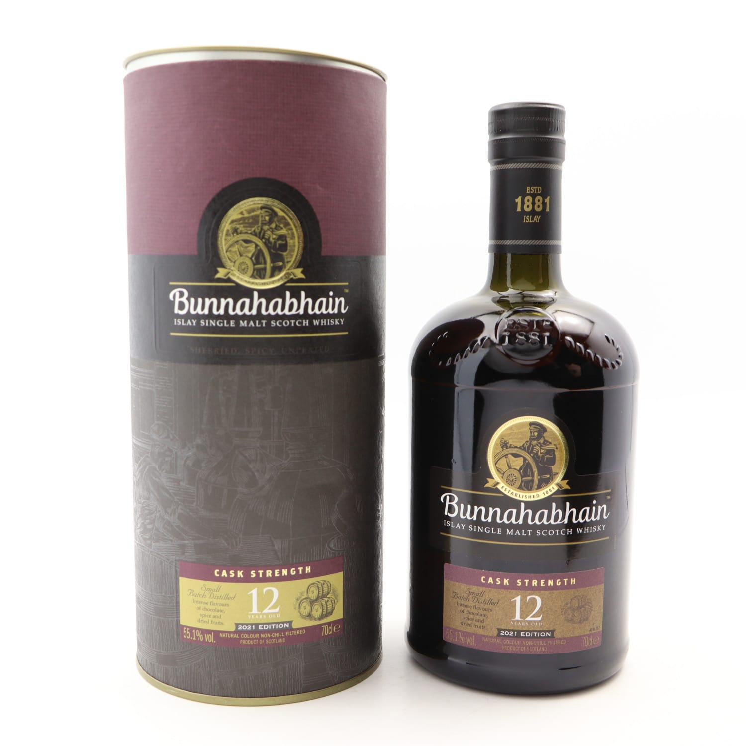Bunnahabhain 12 Year Old Cask Strength 2021 Edition Whisky
