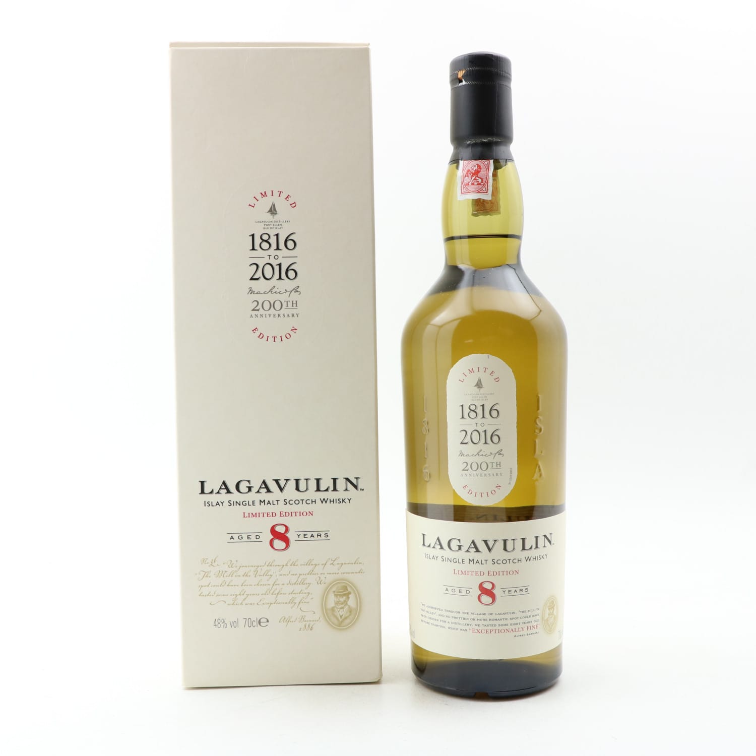 Lagavulin 8 Year Old 200th Anniversary Whisky
