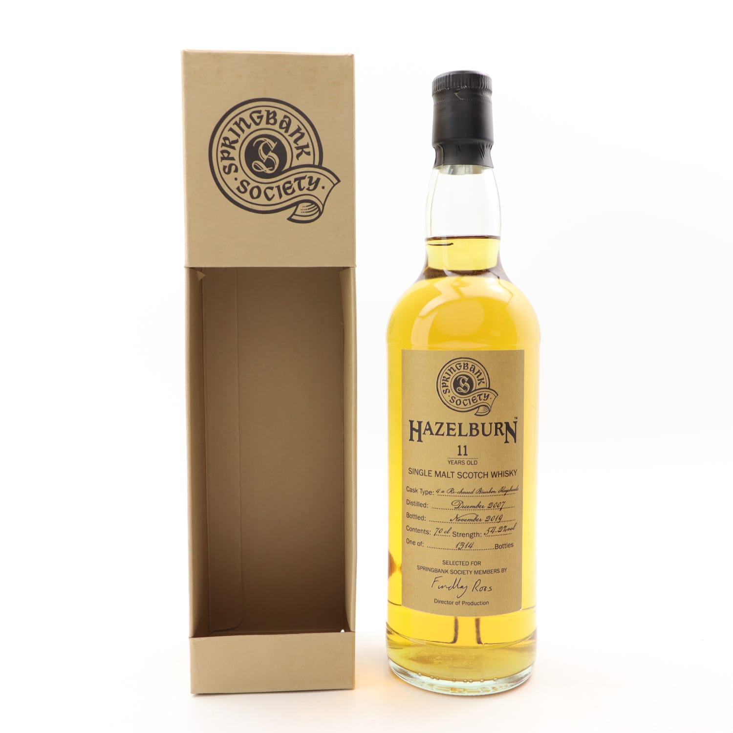 Hazelburn 2007 11 Year Old Society Bottling Whisky