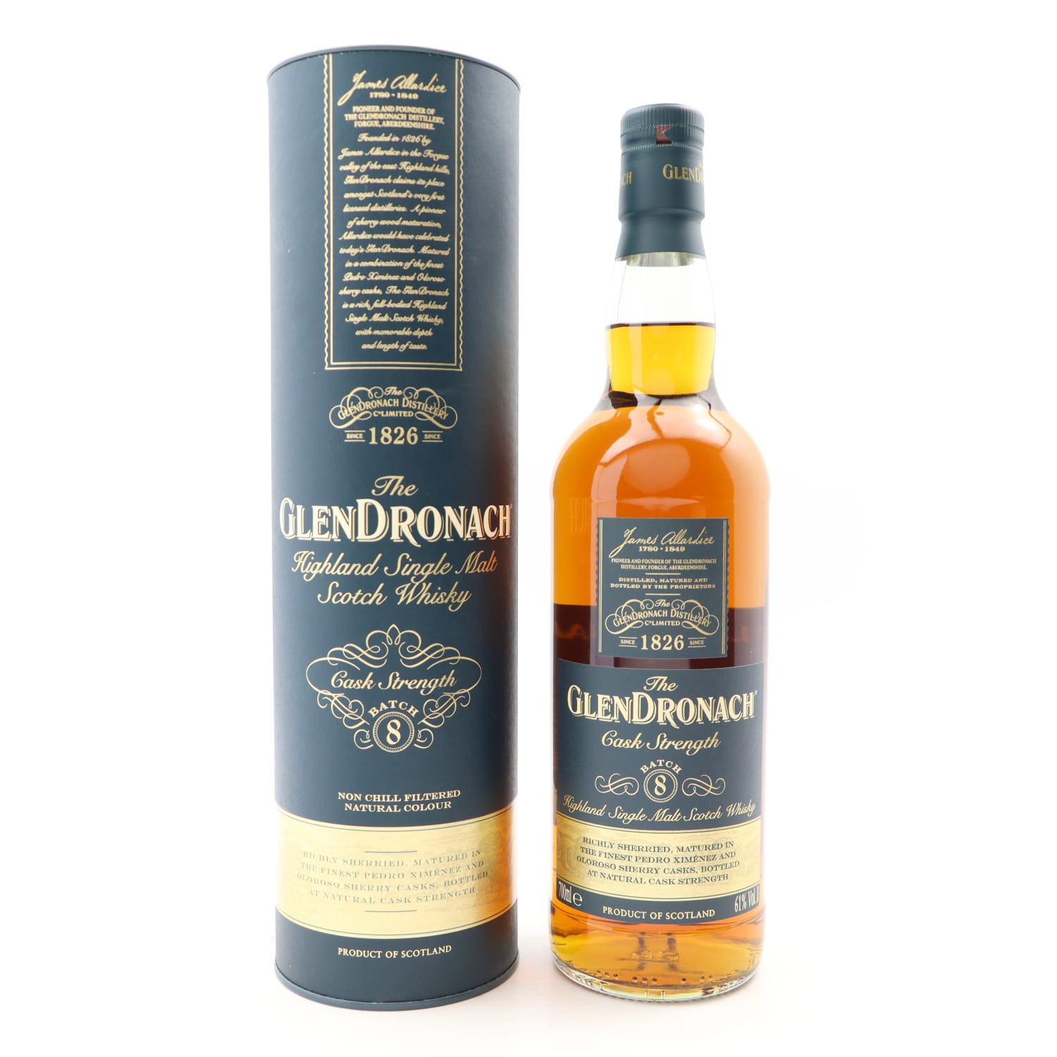 GlenDronach Cask Strength Batch #8 Whisky