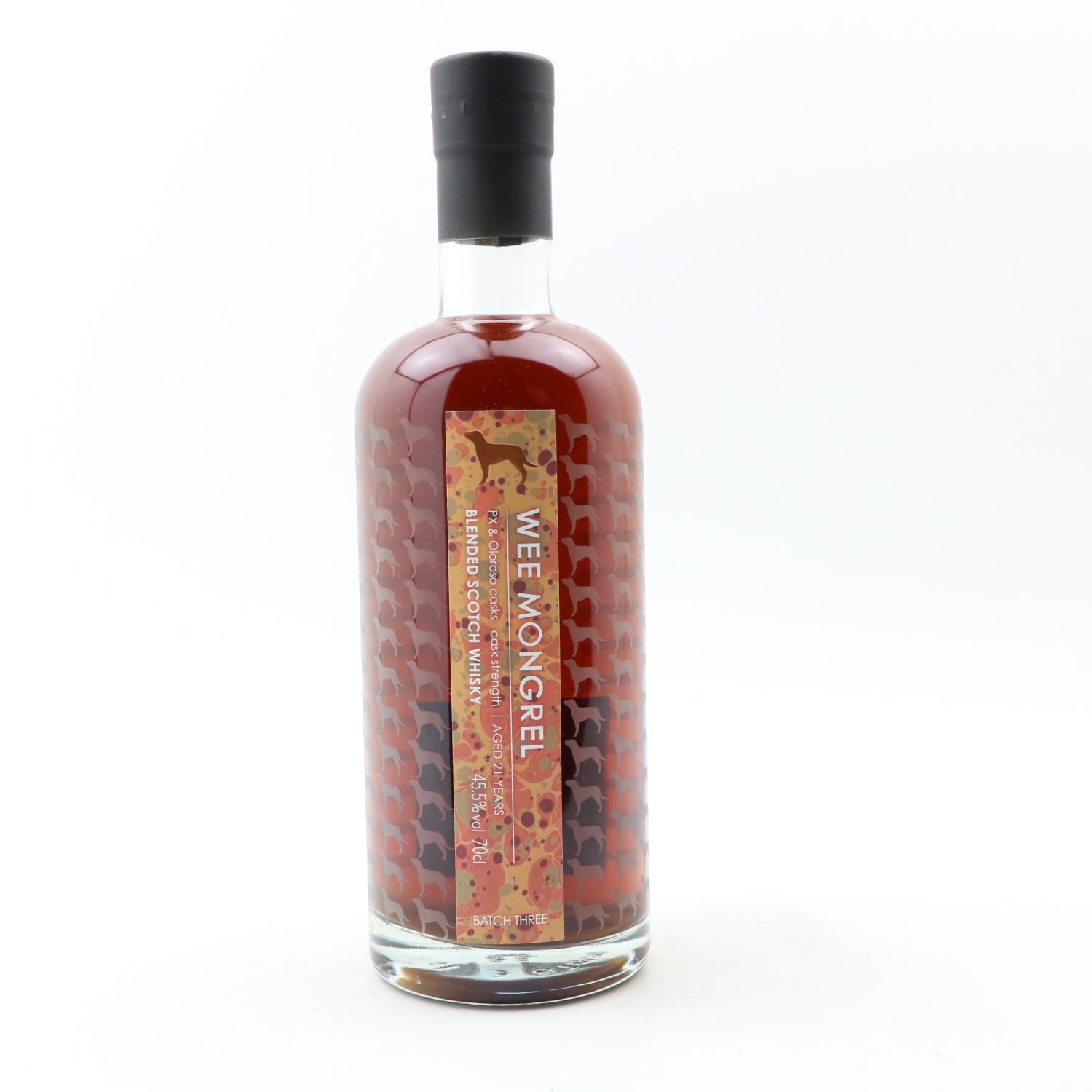 Blended Scotch 21 Year Old Wee Mongrel Little Brown Dog Batch #3 Whisky