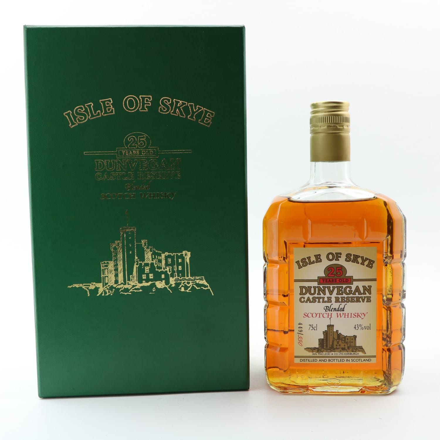 Isle Of Skye Dunvegan 25 Year Old 75cl Whisky