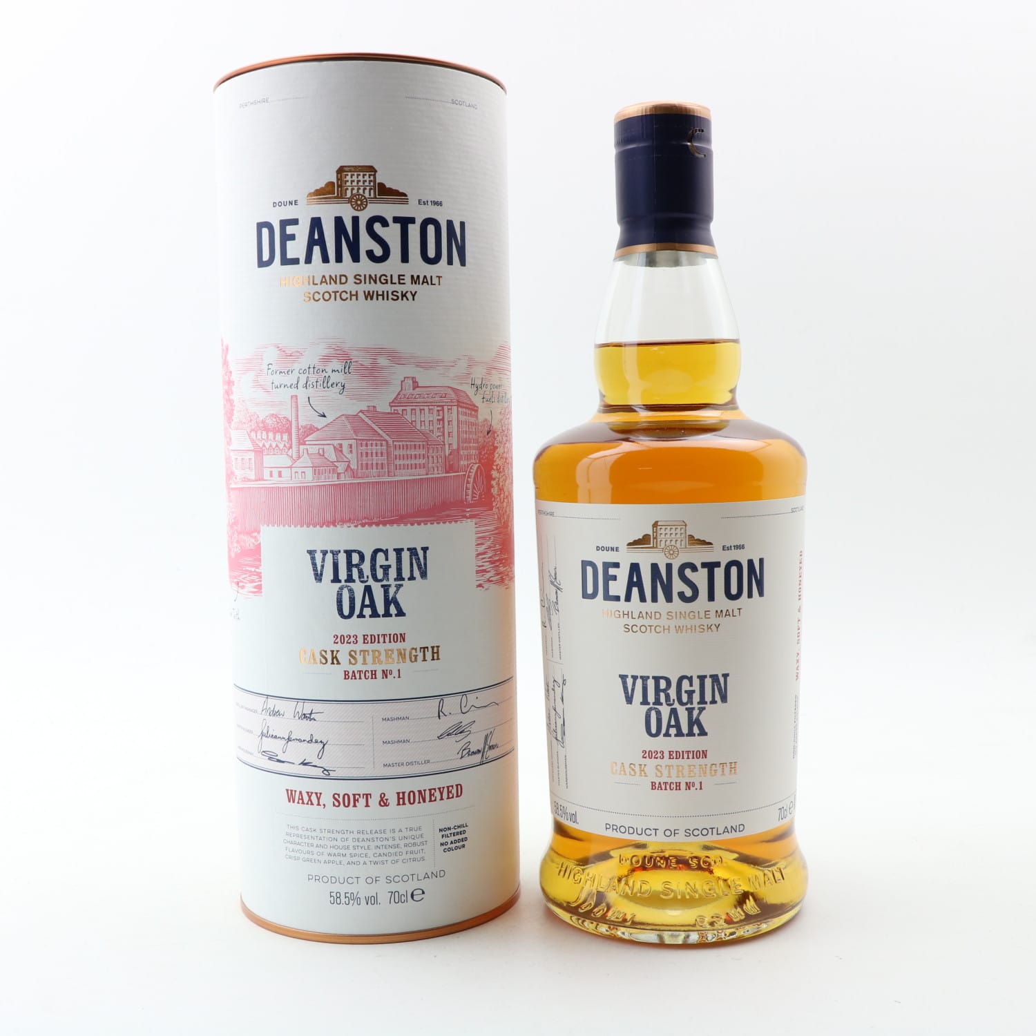 Deanston Virgin Oak Cask Strength Batch #1 2023 Edition Whisky