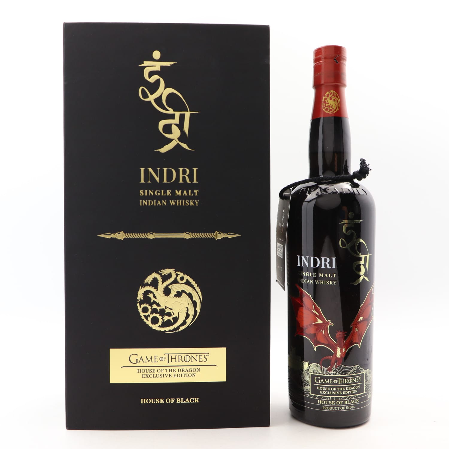 Indri Game Of Thrones House Of Black 75cl Whisky