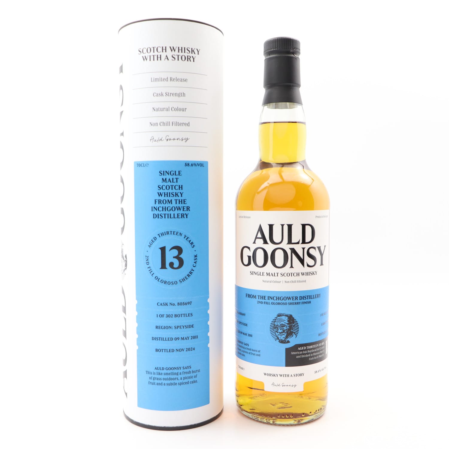 Inchgower 2011 13 Year Old Auld Goonsy Whisky