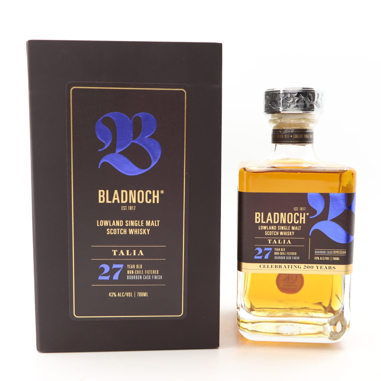 Bladnoch 27 Year Old Talia 200th Anniversary Whisky
