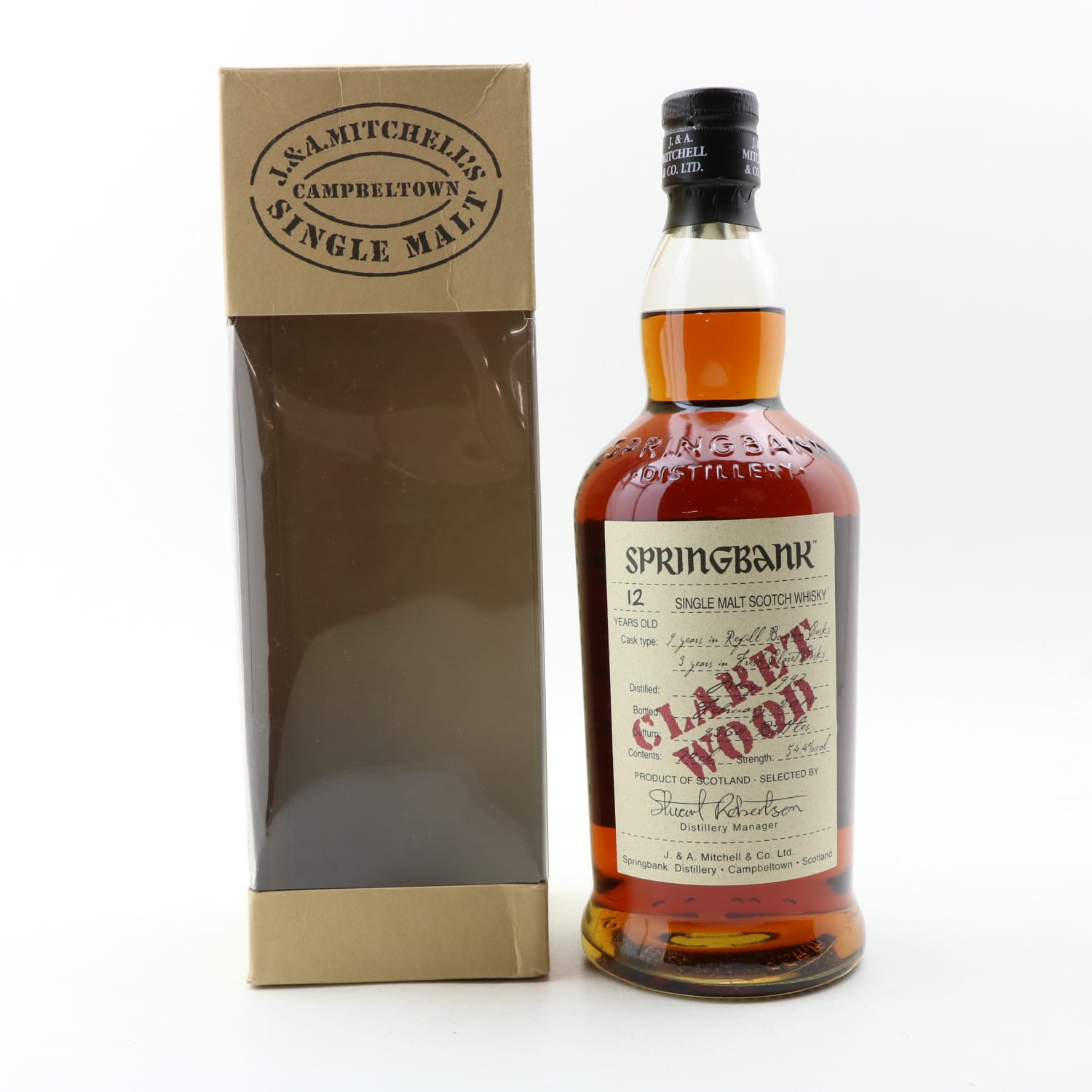 Springbank 1997 12 Year Old Claret Wood Whisky