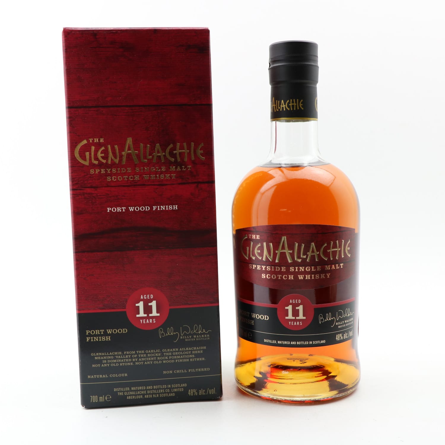 GlenAllachie 11 Year Old Port Wood Finish Whisky