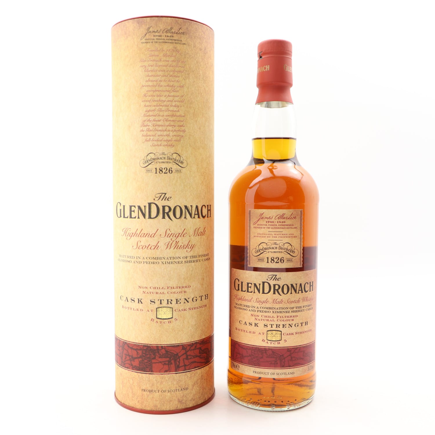GlenDronach Cask Strength Batch #5 Whisky