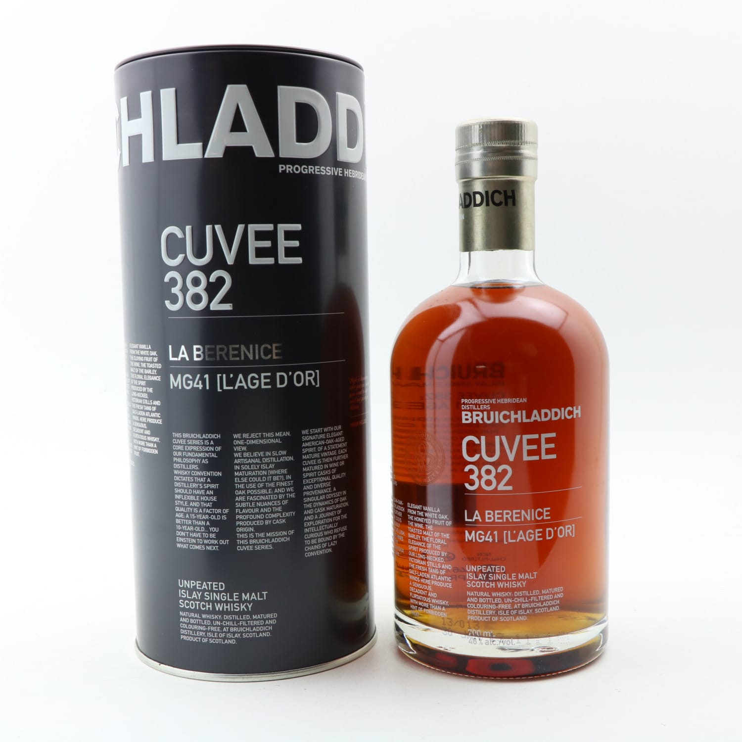Bruichladdich 21 Year Old Cuvee 382 La Berenice Whisky