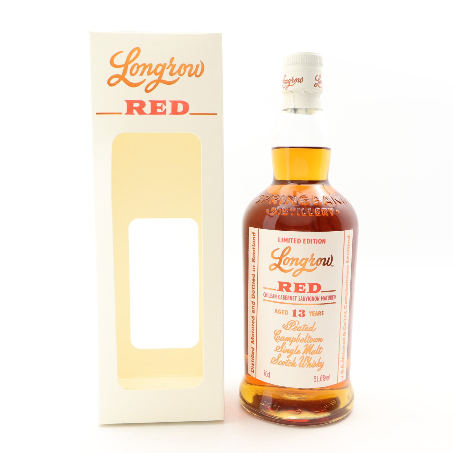 Longrow 13 Year Old Red Chilean Cabernet Sauvignon Whisky