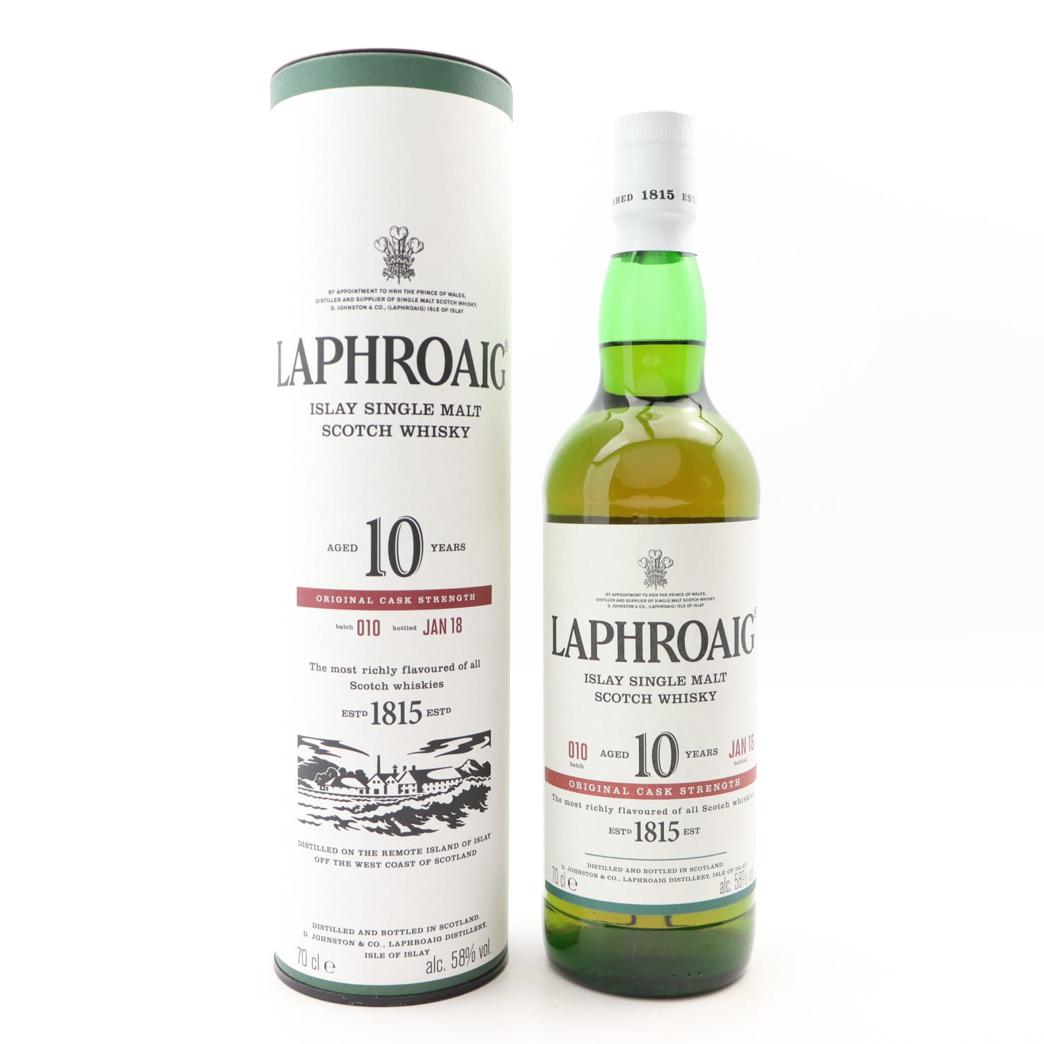 Laphroaig 10 Year Old Cask Strength Batch #10 Whisky