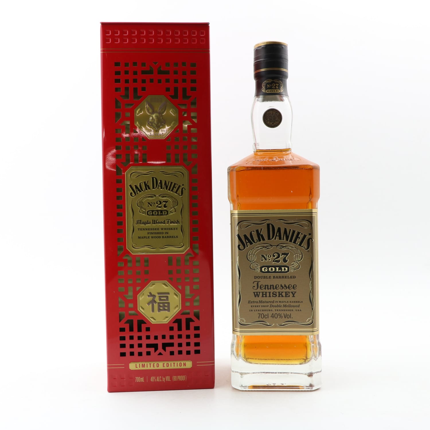 Jack Daniel’s No.27 Gold Double Barreled Year Of The Rabbit Whisky