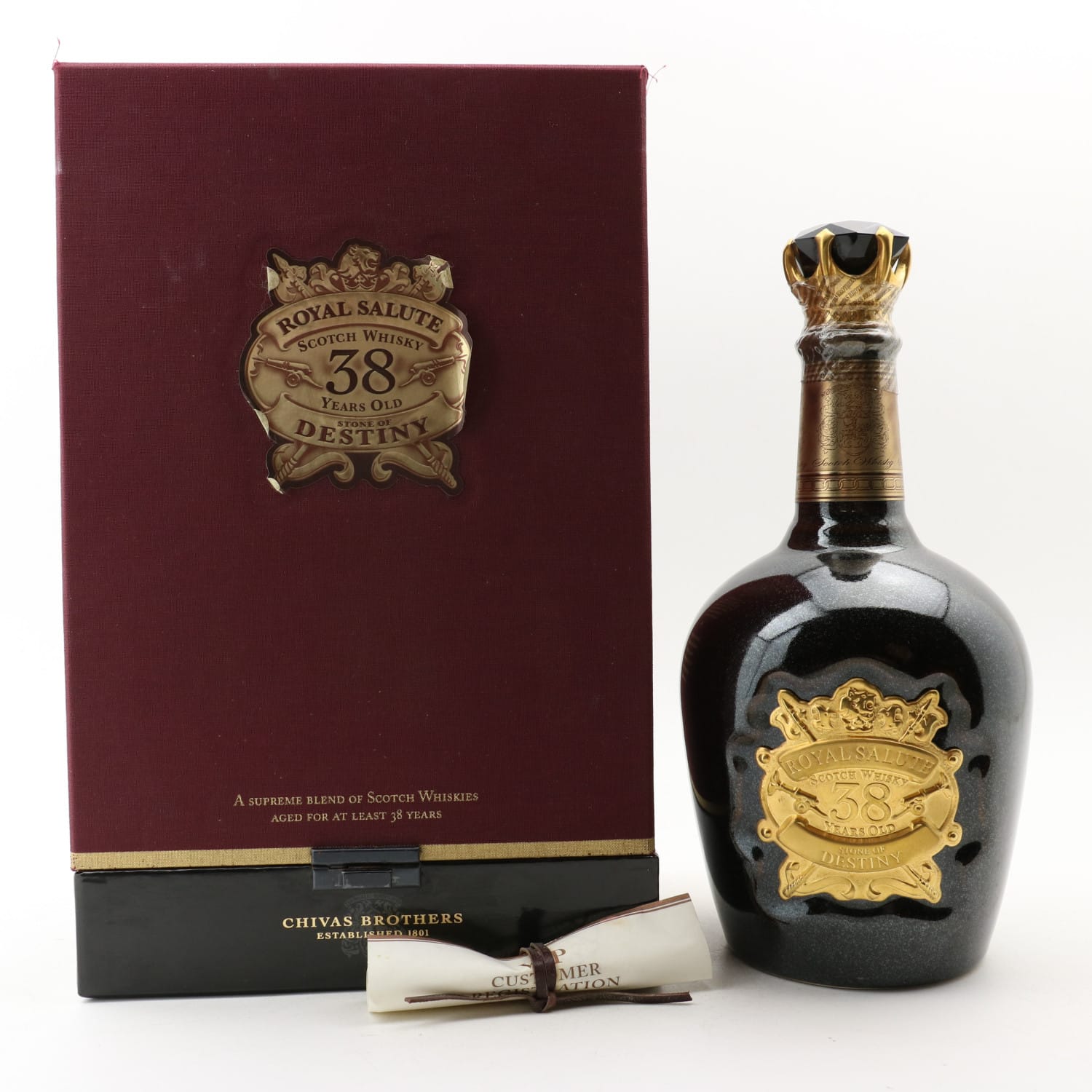 Chivas Royal Salute 38 Year Old Stone Of Destiny Whisky