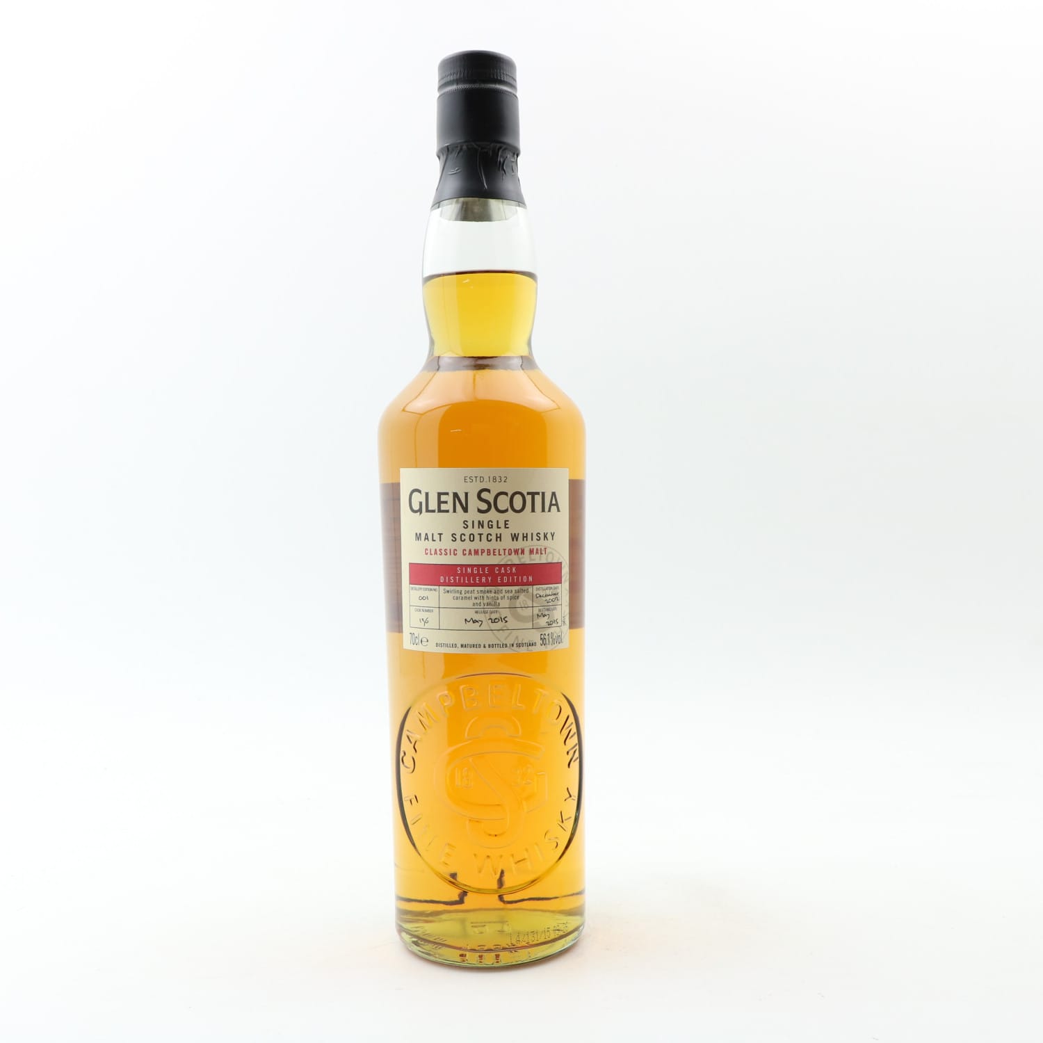 Glen Scotia 2002 Single Cask #196 Whisky