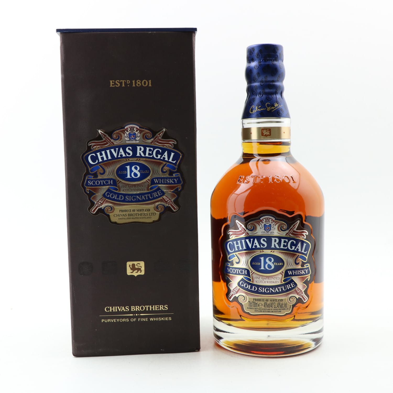 Chivas Regal 18 Year Old Gold Signature Whisky