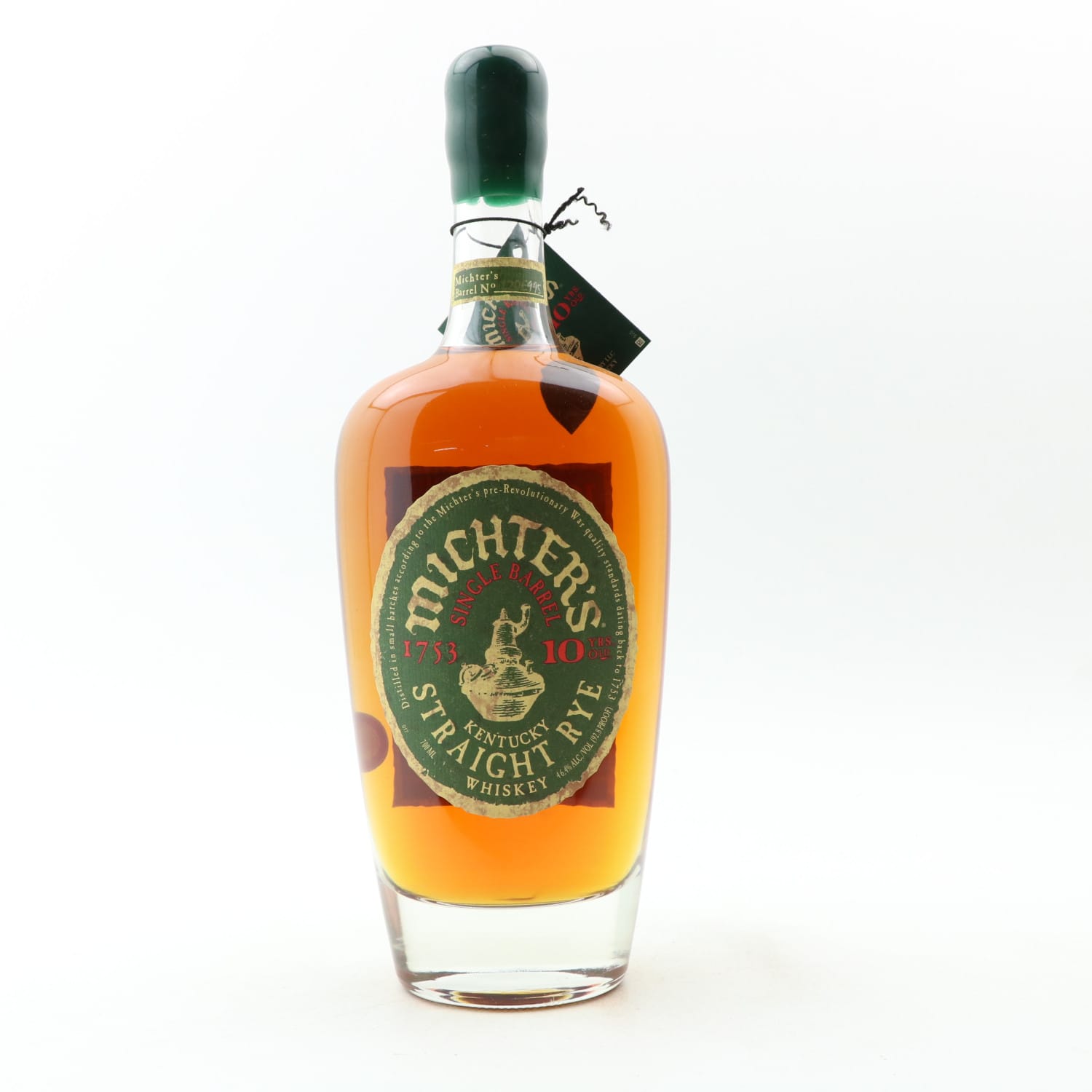 Michter’s 10 Year Old Single Barrel Straight Rye Whisky