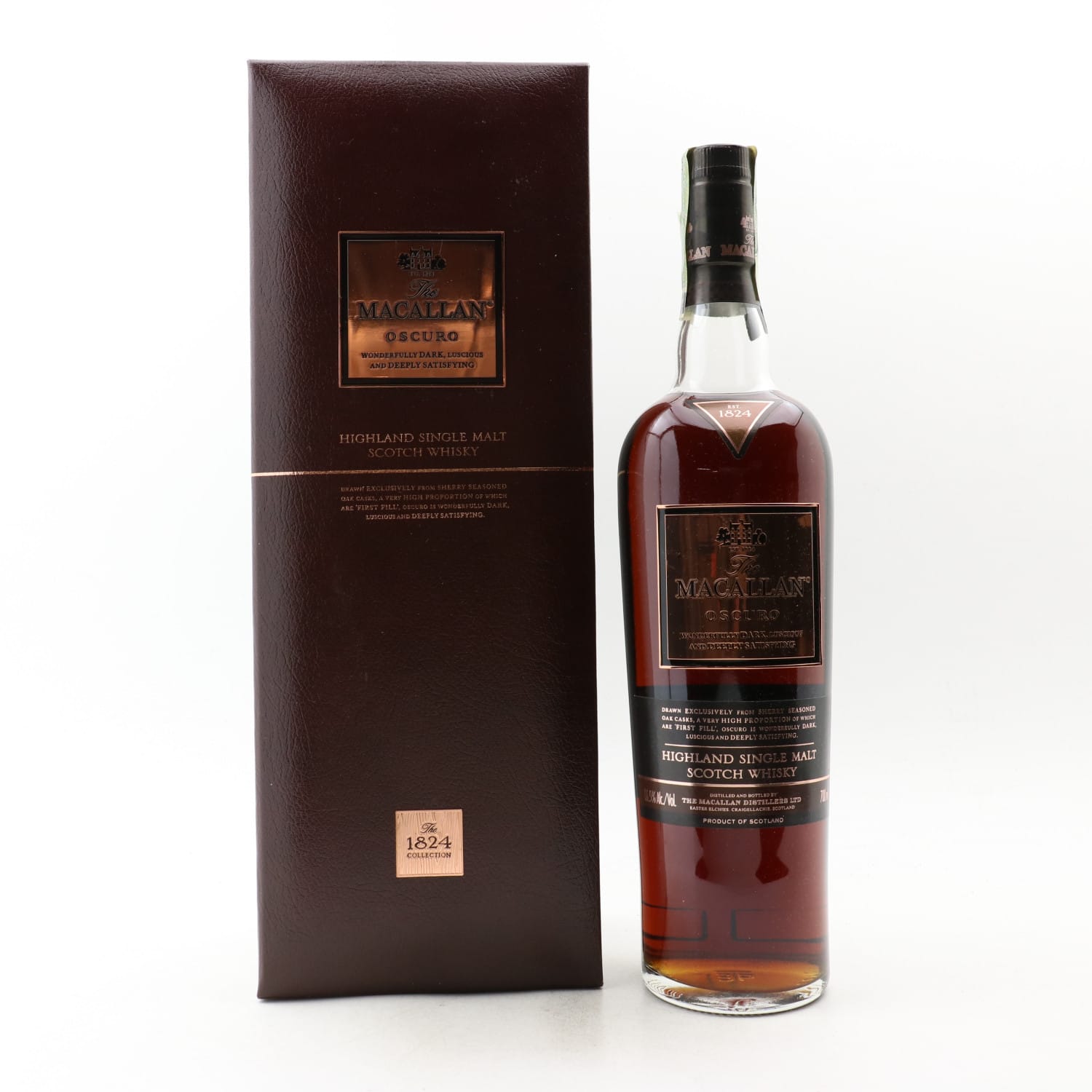Macallan Oscuro Leather Box Whisky