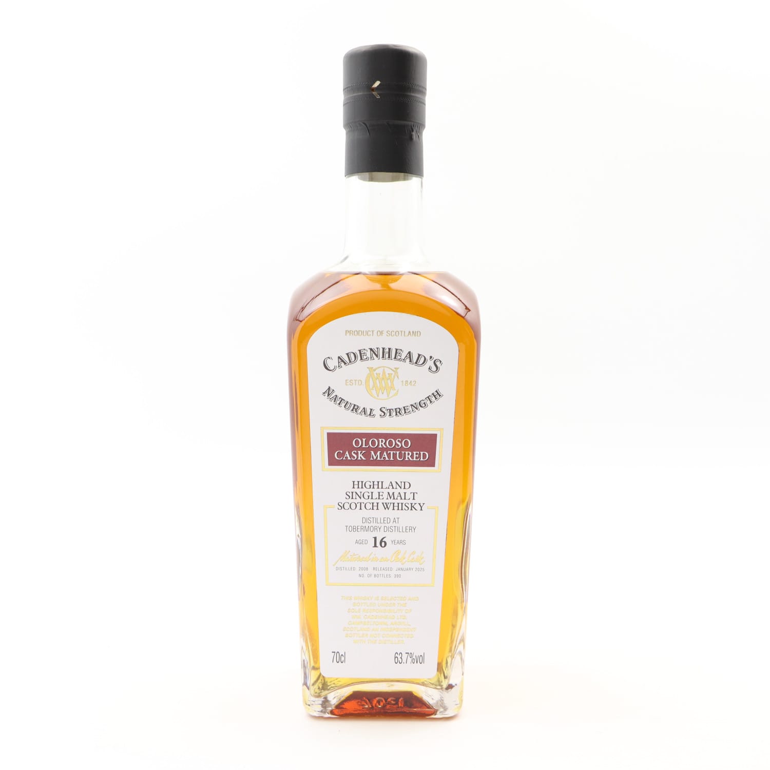 Tobermory 2008 16 Year Old Cadenhead’s Whisky