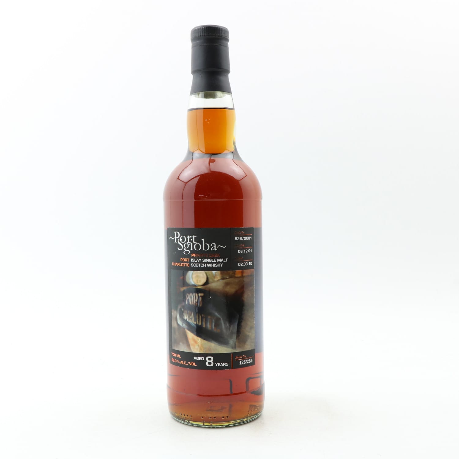 Port Charlotte 2001 8 Year Old Port Sgioba Whisky