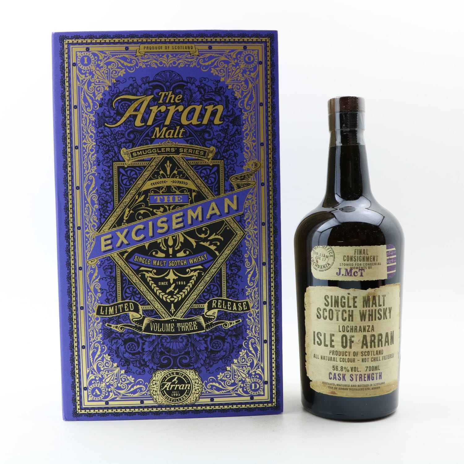 Arran Smugglers’ Series – Volume Three ‘The Exciseman’ Whisky