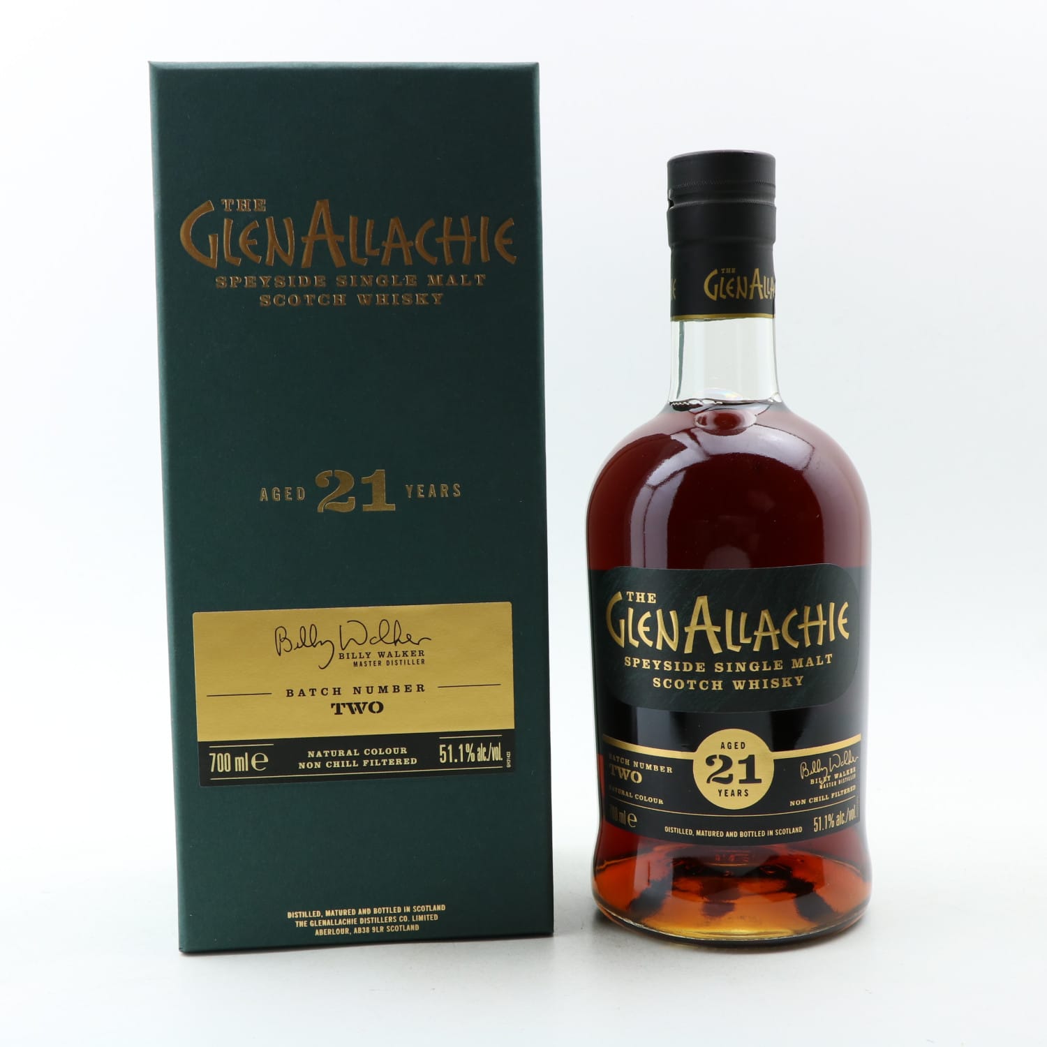 GlenAllachie 21 Year Old Batch #2 Whisky