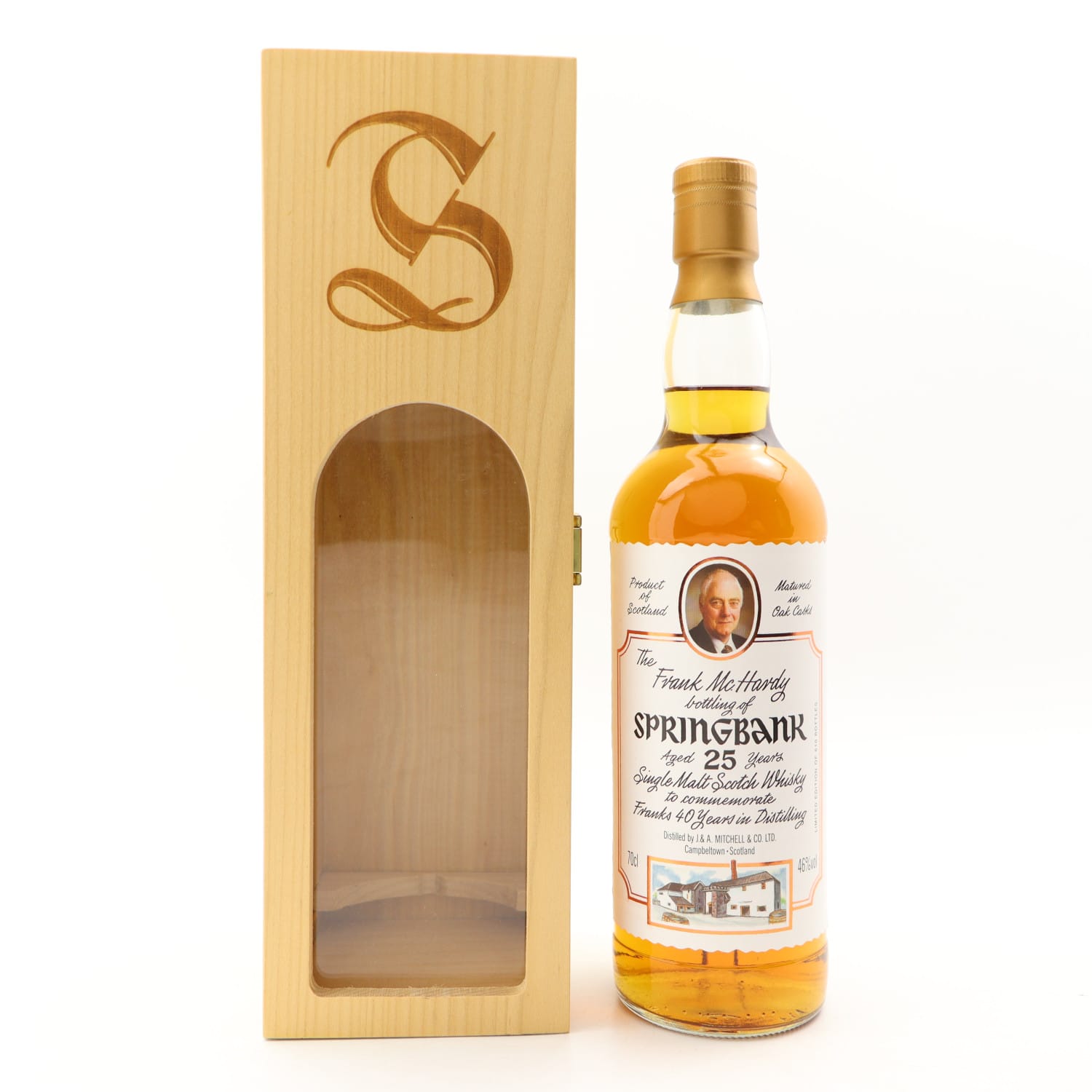 Springbank 25 Year Old Frank McHardy Bottling Whisky