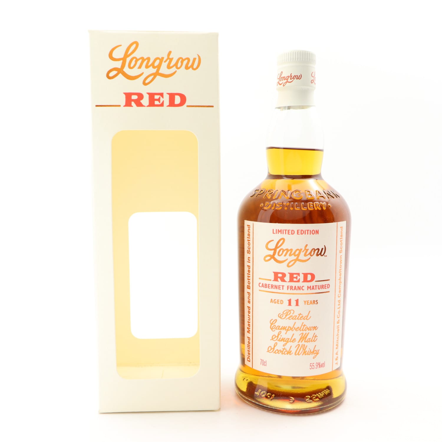 Longrow 11 Year Old Red Cabernet Franc Whisky