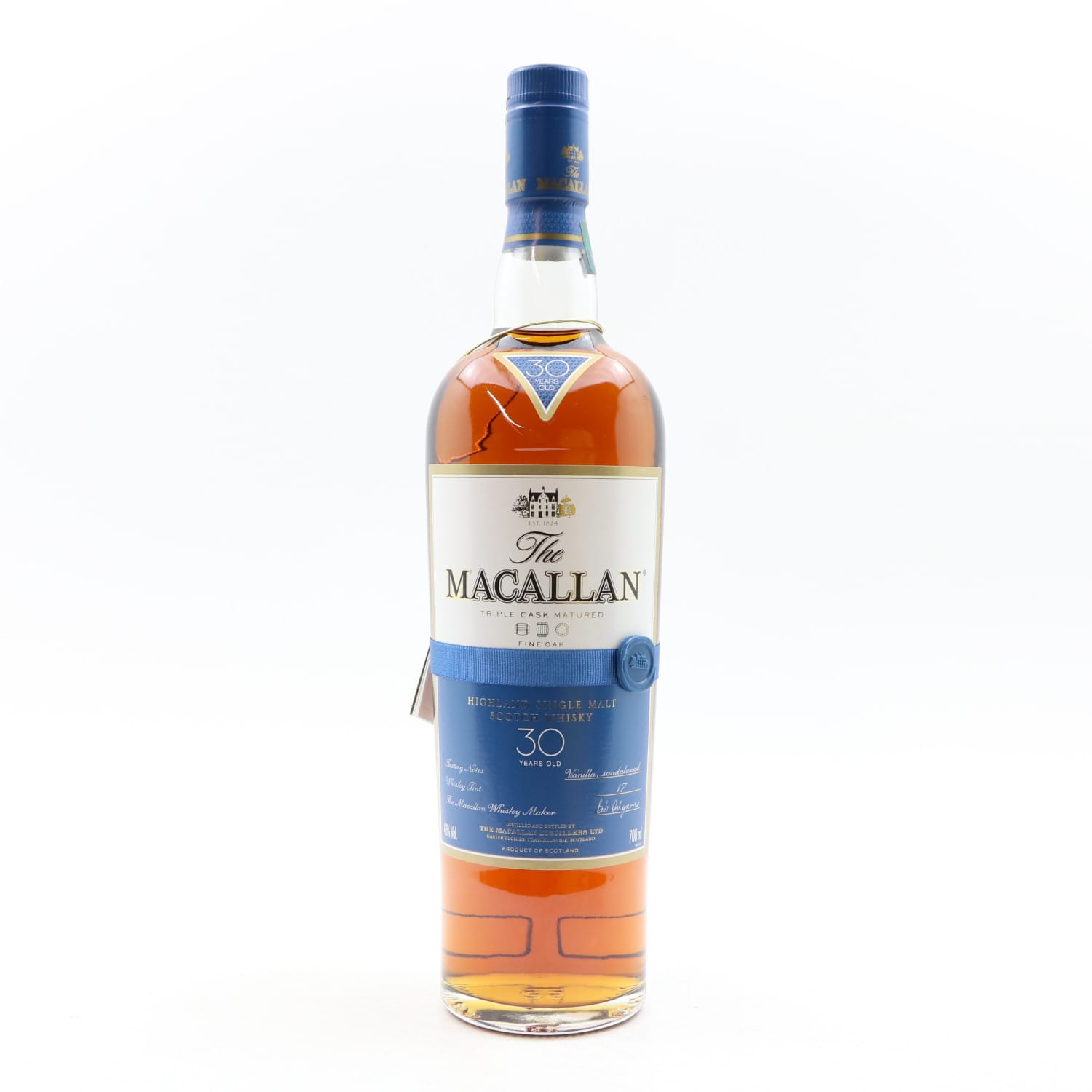 Macallan 30 Year Old Fine Oak Whisky