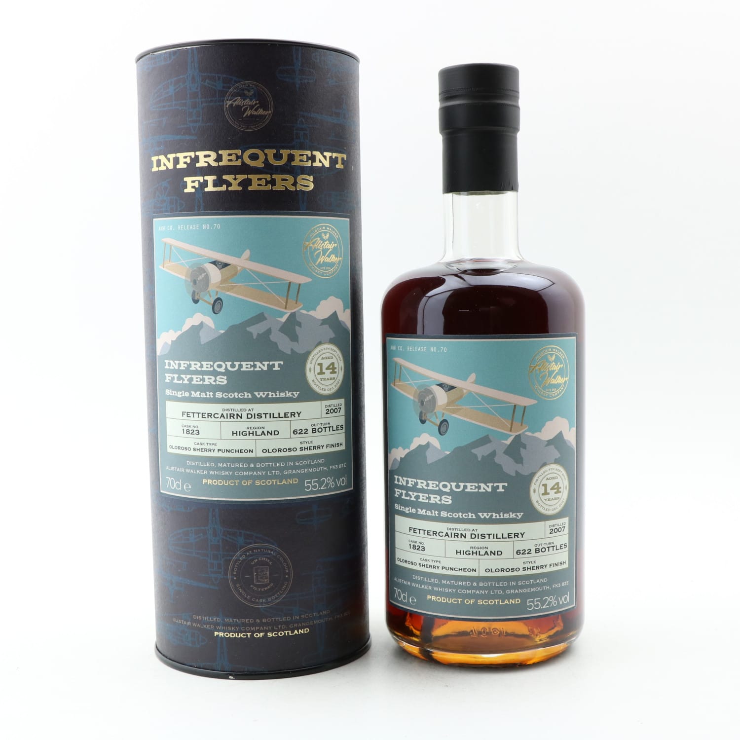 Fettercairn 2007 14 Year Old Infrequent Flyers Whisky