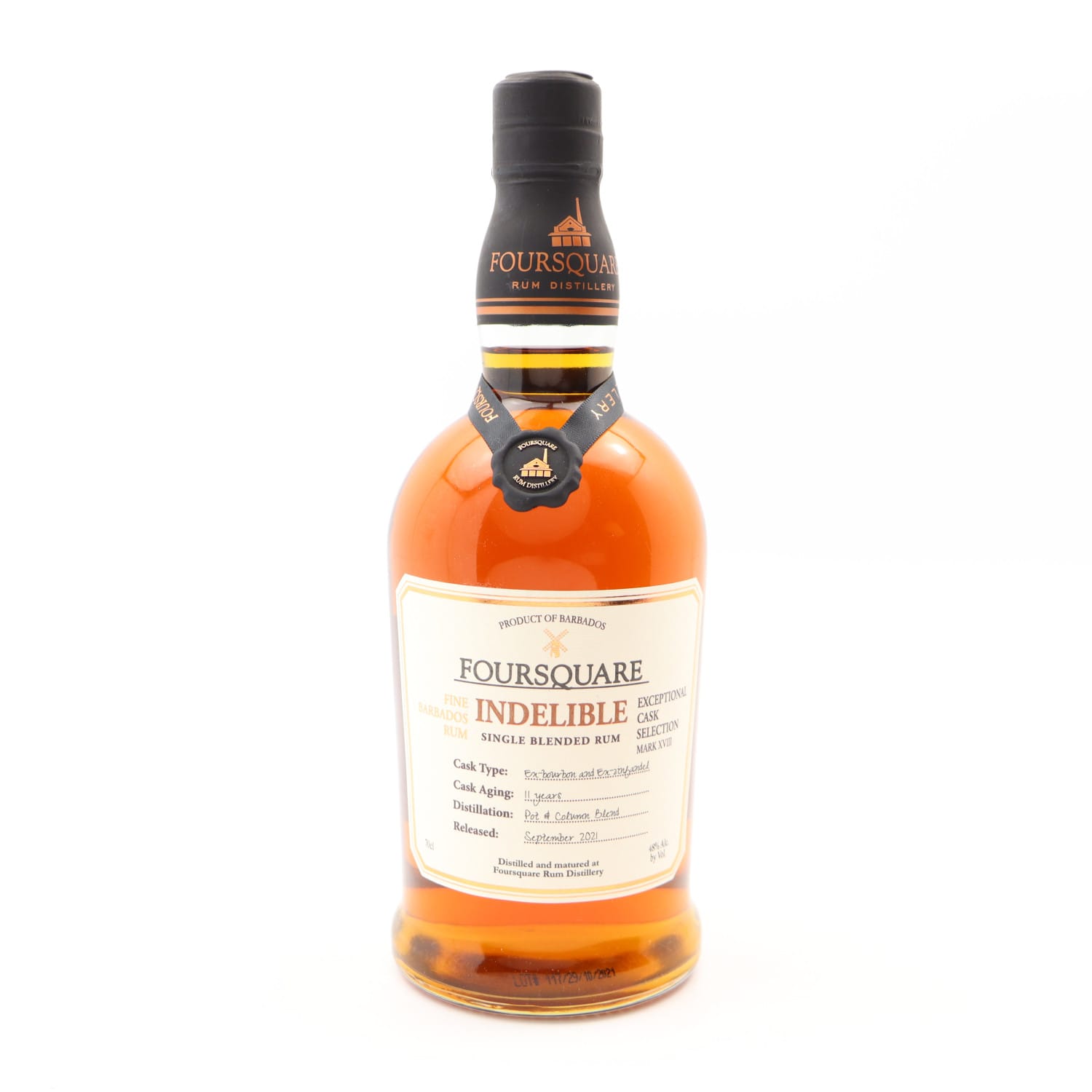 Foursquare 11 Year Old Indelible Exceptional Cask Selection Mark XVIII Whisky