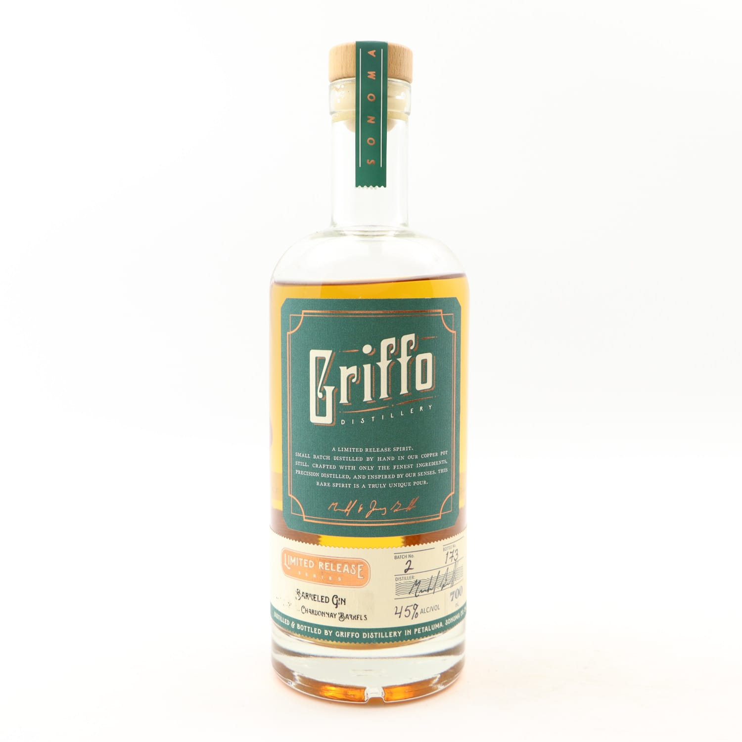 Griffo Barrel Aged Gin Batch #2 Uncategorized