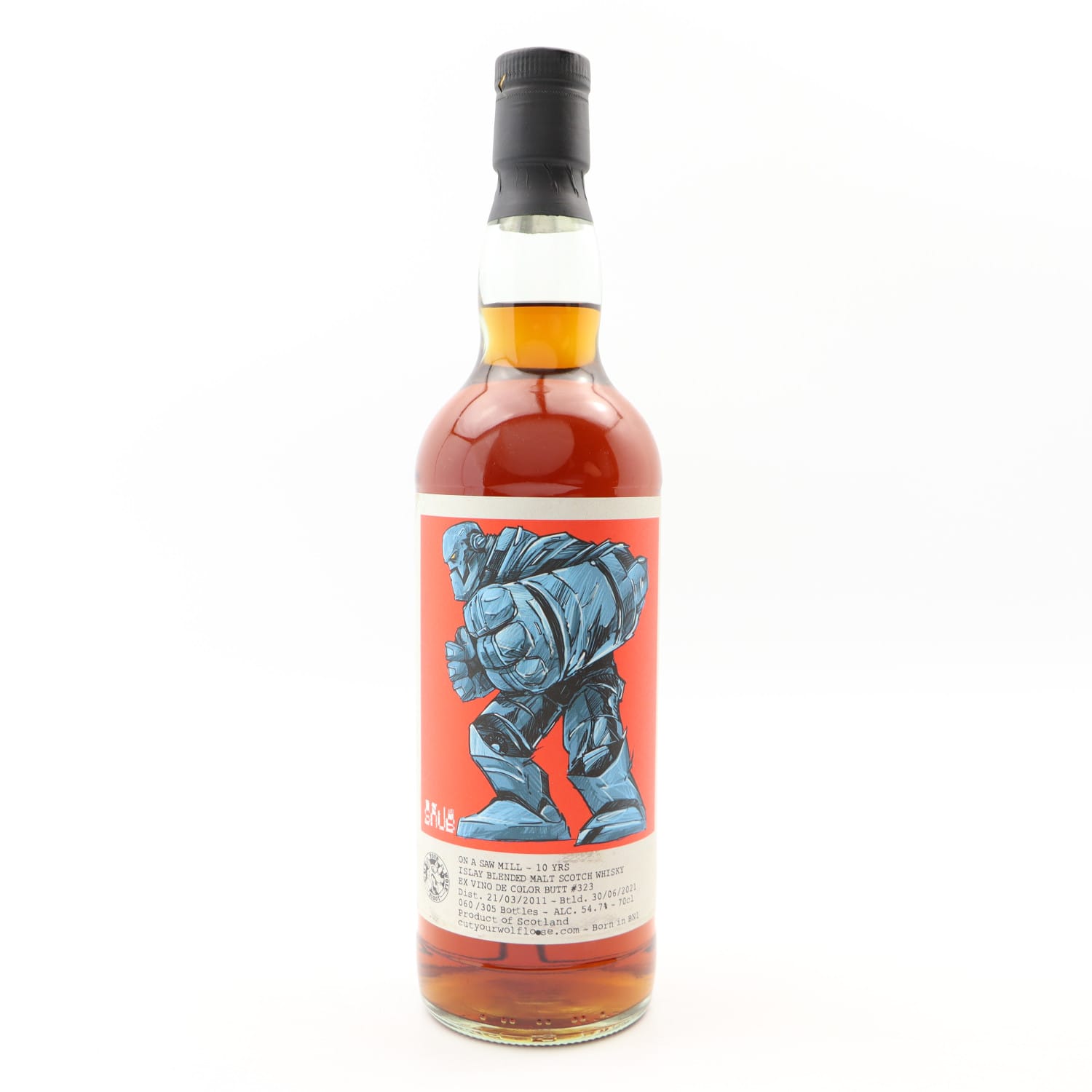 ‘On A Saw Mill’ 10 Year Old Islay Blended Malt Whisky