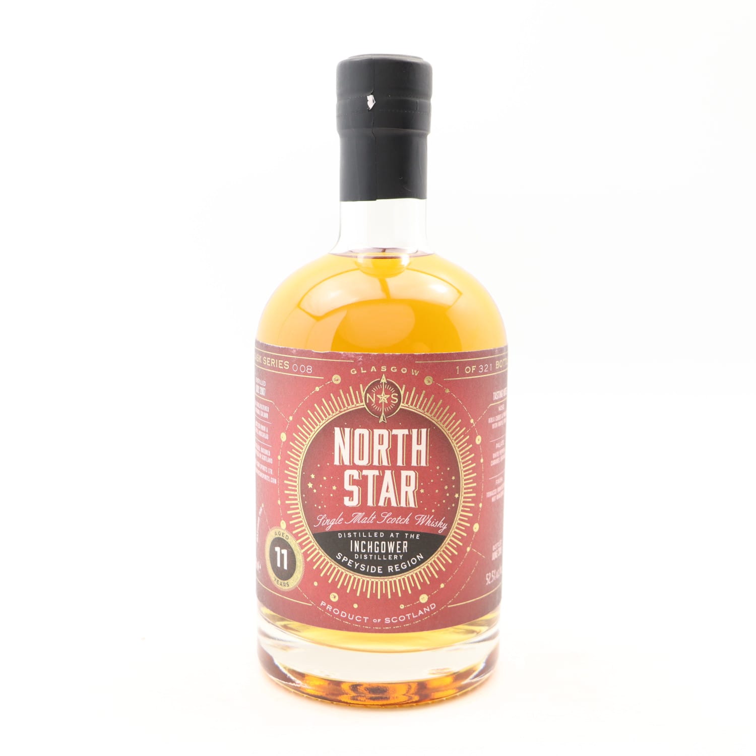 Inchgower 2007 11 Year Old North Star Whisky