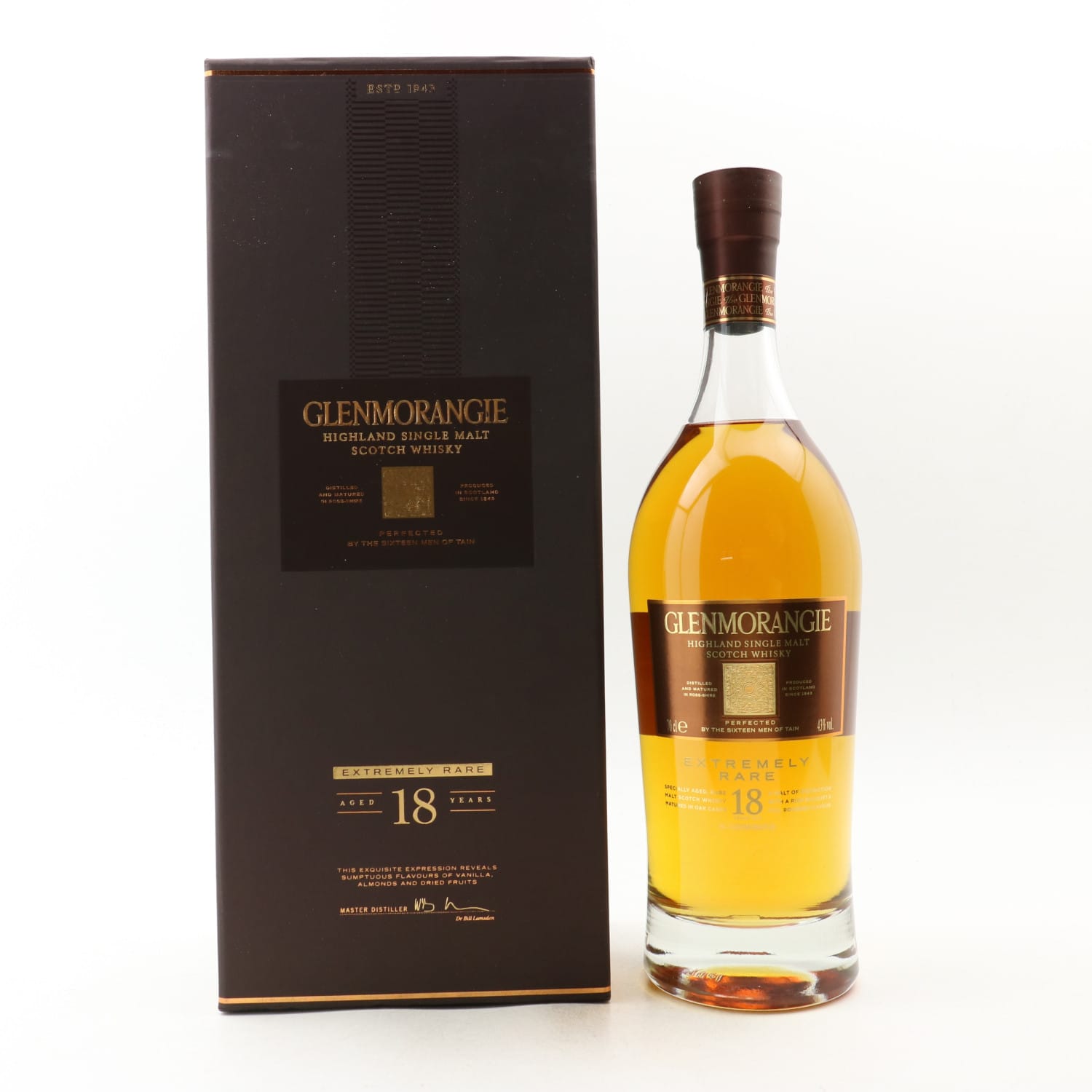 Glenmorangie 18 Year Old Extremely Rare Whisky