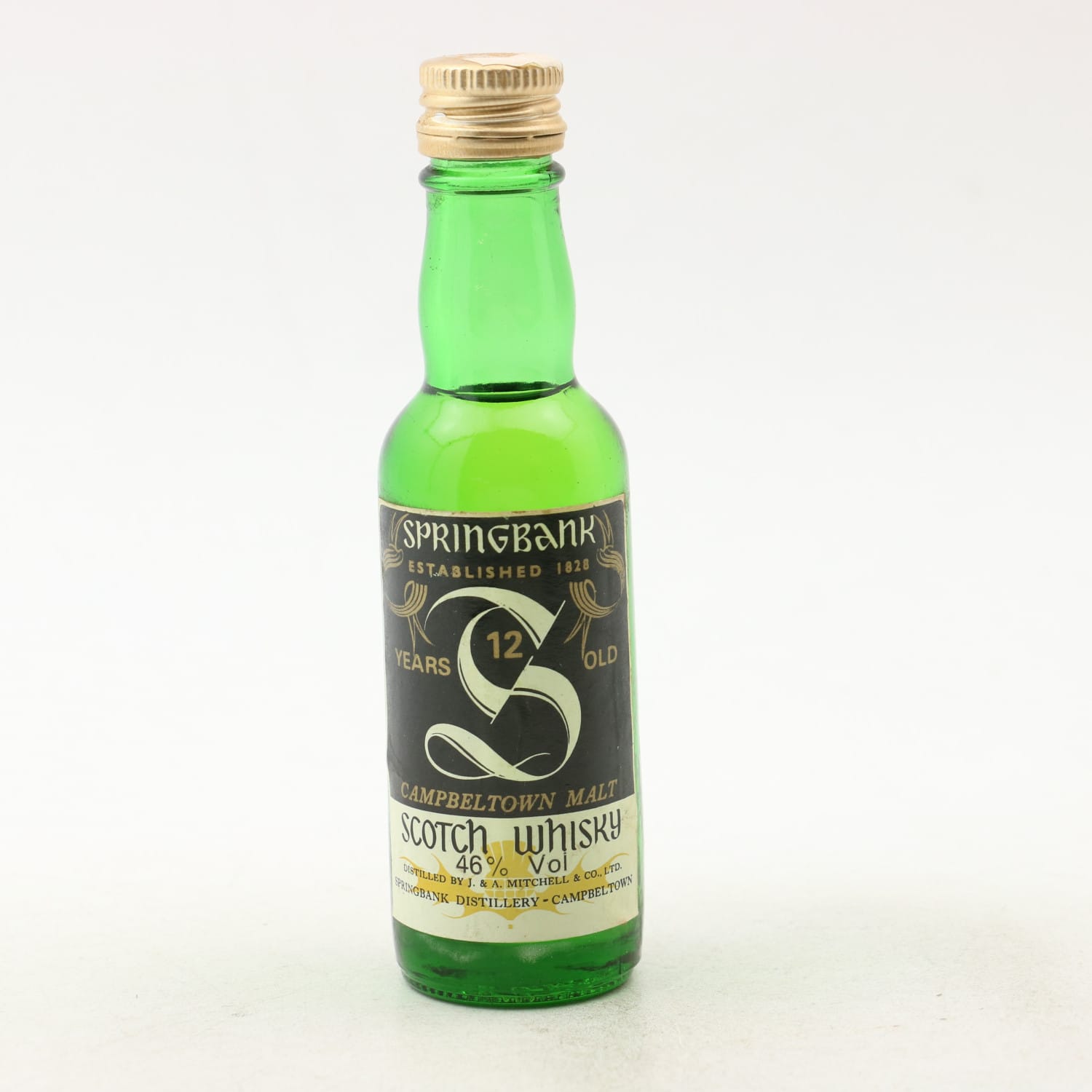Springbank 12 Year Old Old Style Mini 5cl Whisky