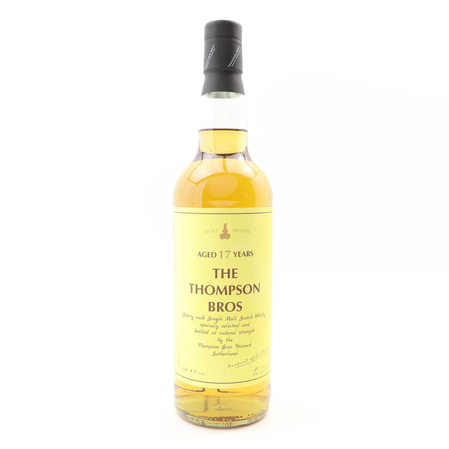 Secret Speyside 2006 17 Year Old Thompson Bros Whisky