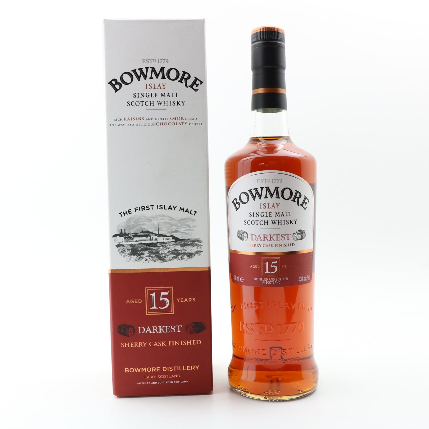 Bowmore 15 Year Old Darkest Whisky