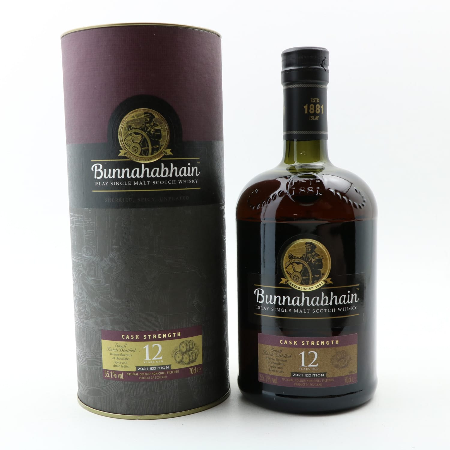 Bunnahabhain 12 Year Old Cask Strength 2021 Edition Whisky