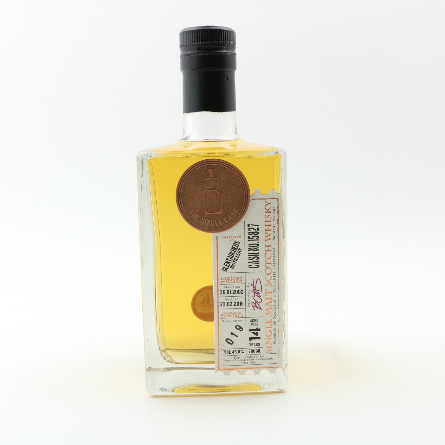 Glentauchers 2002 14 Year Old Single Cask #15827 Whisky