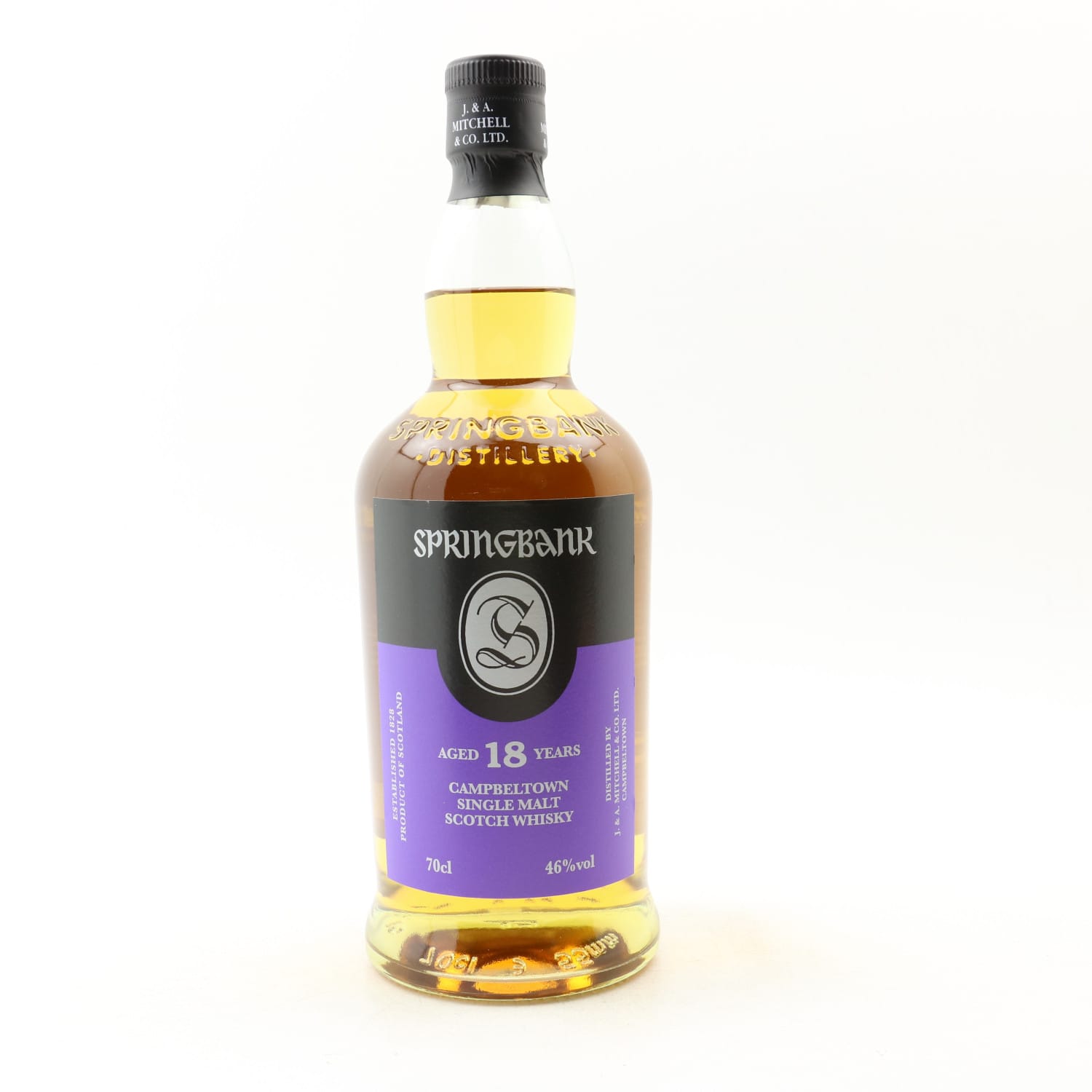 Springbank 18 Year Old Whisky