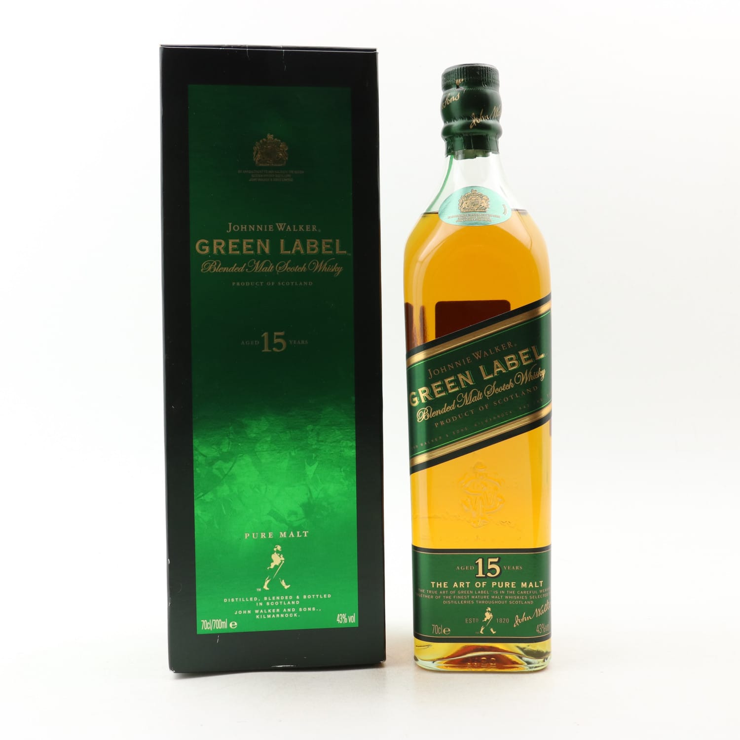 Johnnie Walker 15 Year Old Green Label Whisky