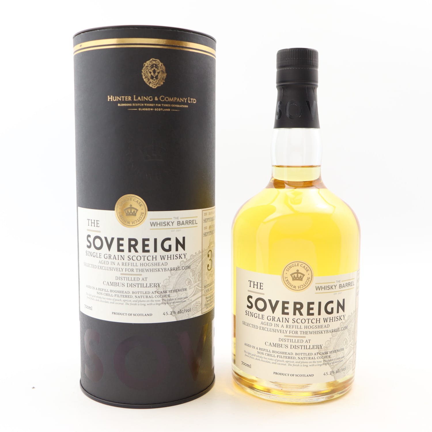 Cambus 1988 30 Year Old The Sovereign For The Whisky Barrel Whisky