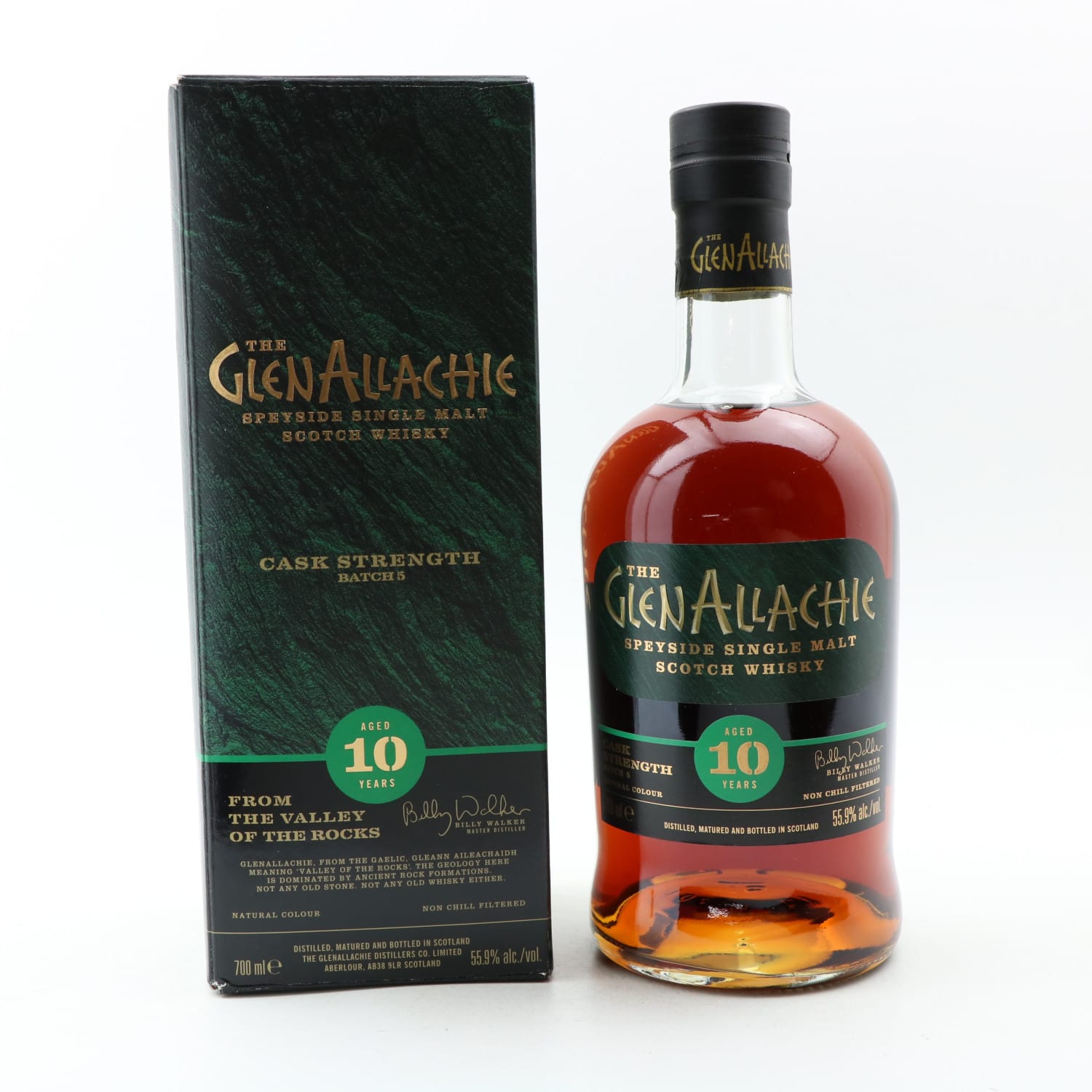 GlenAllachie 10 Year Old Cask Strength Batch #5 Whisky