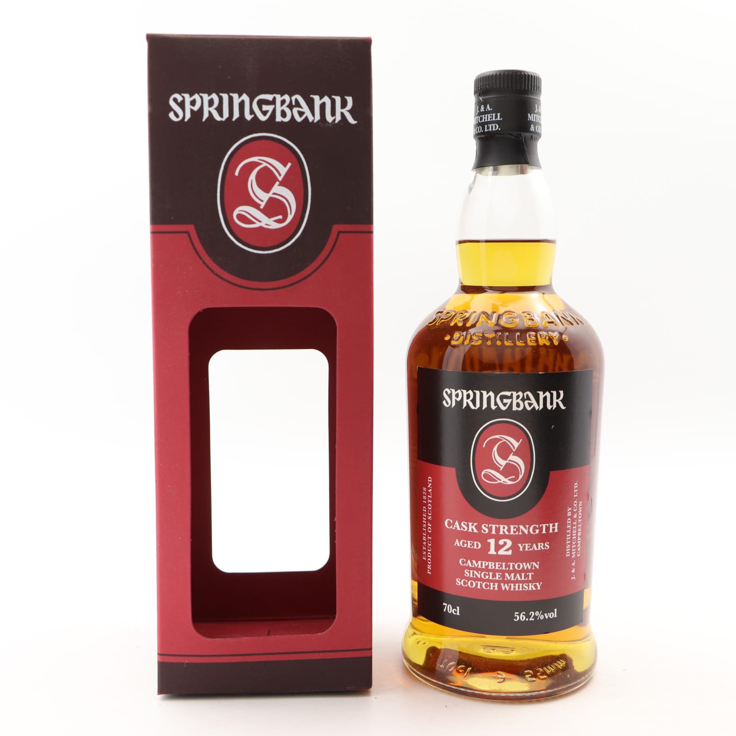 Springbank 12 Year Old Cask Strength 2018 Release Whisky