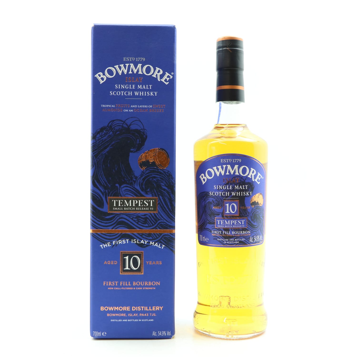 Bowmore Tempest 10 Year Old Small Batch Release #6 Whisky