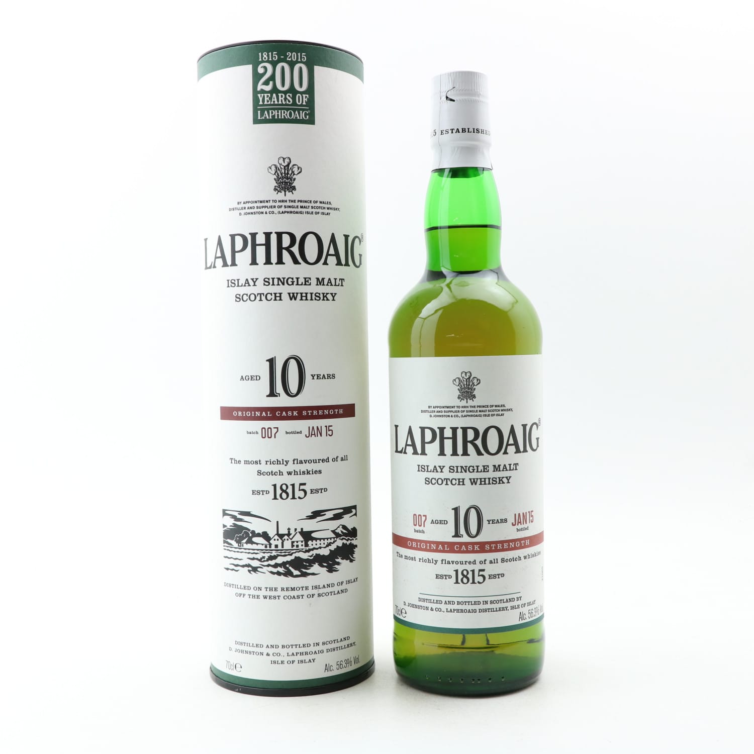 Laphroaig 10 Year Old Cask Strength Batch #7 Whisky