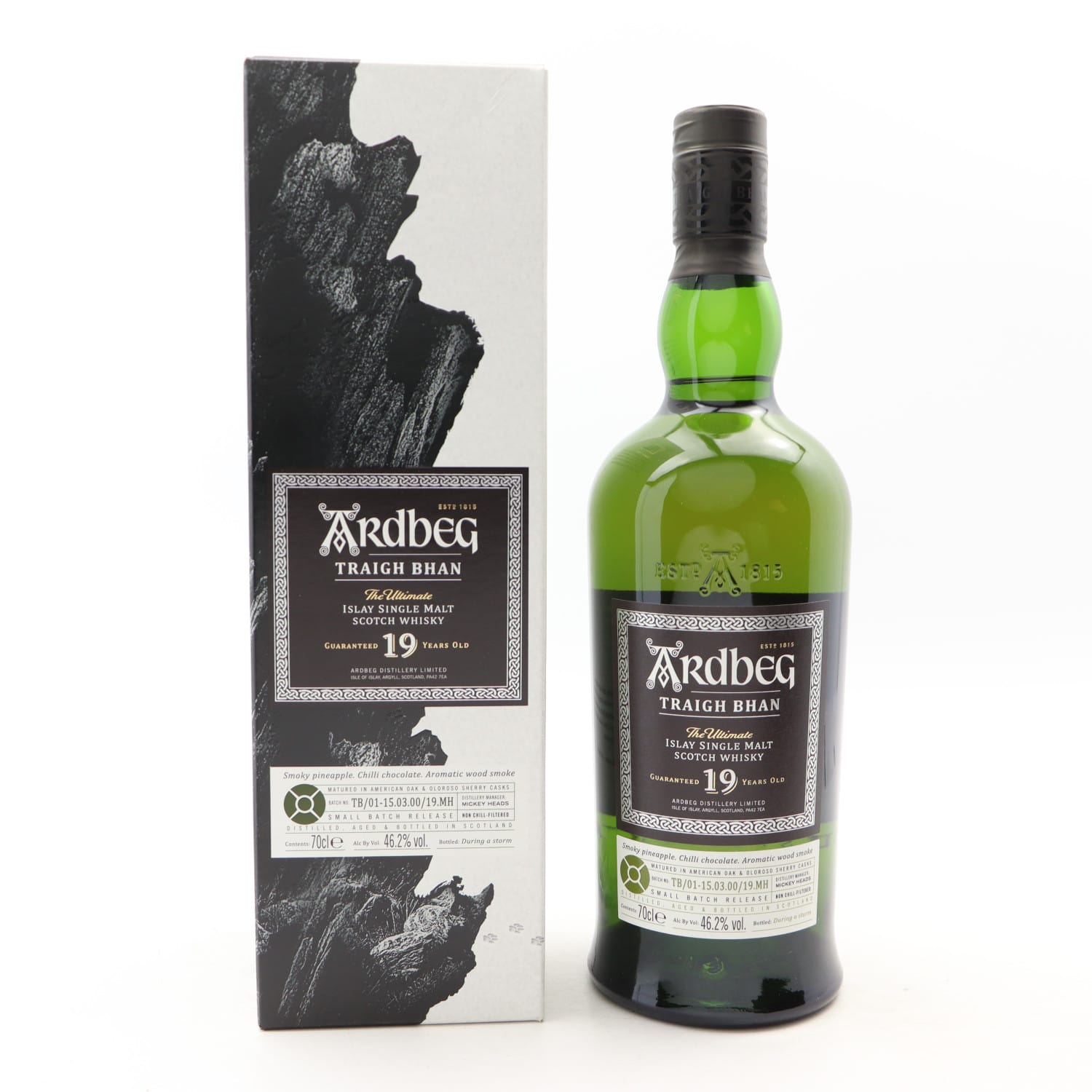 Ardbeg 19 Year Old Traigh Bhan Batch 01 70cl 46.2% Whisky Scotland Islay